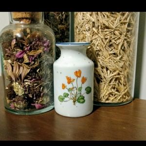 Vintage Counterpoint Speckled Bud Vase